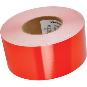 TT230SM Red 3" Continuous Vinyl Roll<br>(HT 558-00006)