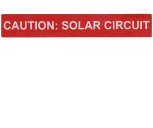 690.31E(3) PV Power Source Conduit Reflective Vinyl Label<br>(HT 596-00247)