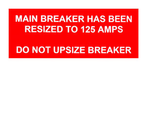Resized Breaker Vinyl Label<br>(UV materials)